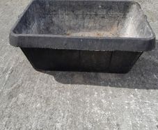 Rubber lime plastering tub