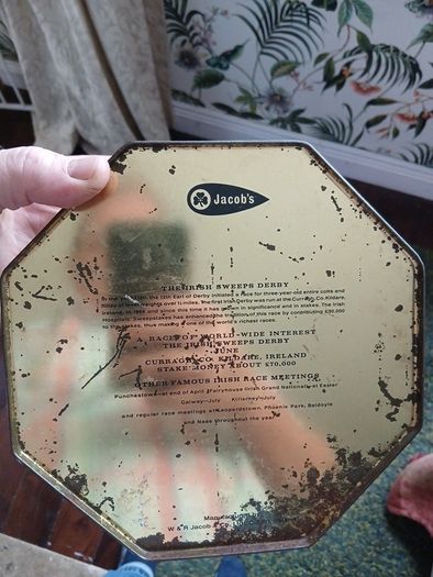 Rare Jacobs Biscuit Tin