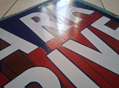 Original Park Drive Enamel Sign large