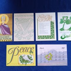 1987 St.Patrick's Day Cards