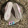 Premium Retro White Pink Leather Nike Image 4