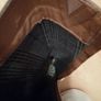 Girl's brown leather boots, size 35 Image 2