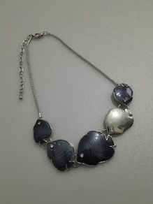 Costume Necklace - Enamelled - Aquatic Theme
