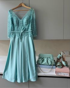 dress, bag & shoes