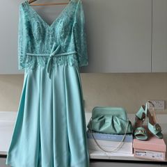 dress, bag & shoes