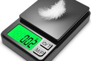 Precision Pocket Scale 1000g X 0.1g - Digital Gram, Food, Jewelry, Ounces Grains Scale with Backlit LCD - Mini Scale for Travel