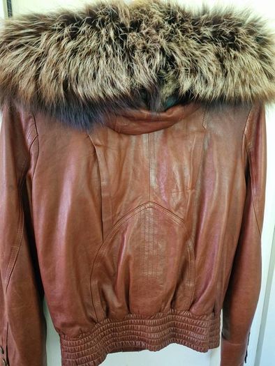 women leather jacket