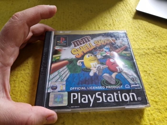 M&M s Shell shocked PlayStation1 Ps1 PlayStation2 Ps2 Games Original