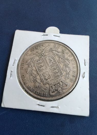 Young   Head  Victorian   Silver  Crown