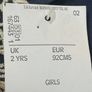 Brand New Navy & Cream Girls Dress from Sugar Plum. Age UK 2yrs / EU 92 Image 10