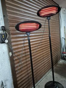 2 patio heaters