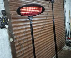 2 patio heaters