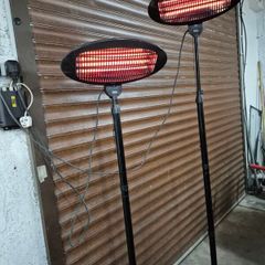 2 patio heaters