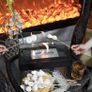 Rectangle Tabletop Bio Ethanol Fireplace Indoor Outdoor Fire Pit Portable Fire Bowl Pot Fireplace in Black, Realistic Burning (FREE POSTAGE) Image 2