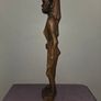 Tall carved wooden African Statue Image 6