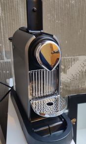 Nespresso coffee capsule machine