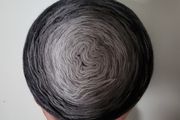 Gradient grey knitting wool yarn 200g NEW yarn cake crochet knitting yarn
