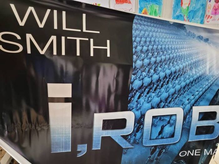 I Robot Vinyl Banner