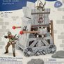 Boys Toys - Medieval Assault Tower with lots of figurines - Boys Toys - Christmas Gifts - Image 3