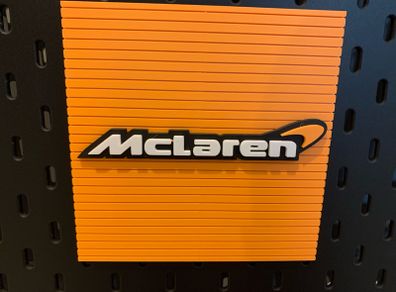McLaren F1 Racing Team Artwork 3D Printed (Free Postage)
