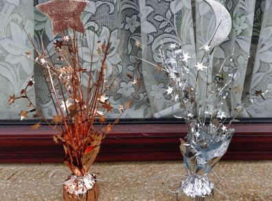 Two Christmas Decorations.