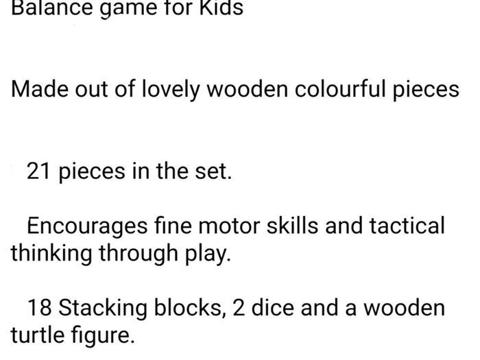 Wooden Playactive game (DC BBB ) 9