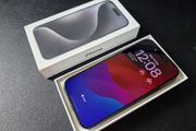 iPhone 15 Pro 128GB Black Titanium Unlocked + Box &amp; Extras