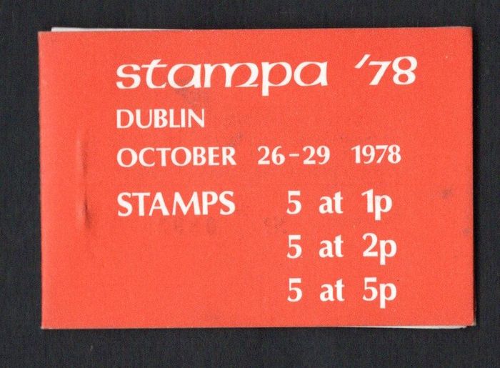 1978 Ireland Stampa Exhibition Booklet Mint Never Hinged (MNH) number 892