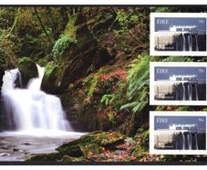 2011 Ireland Renewable Energy Technologies Commemorative Stamp Booklet Pane featuring Hydro Mint Never Hinged (NNH). Hibernian HP213