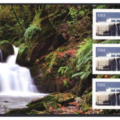 2011 Ireland Renewable Energy Technologies Commemorative Stamp Booklet Pane featuring Hydro Mint Never Hinged (NNH). Hibernian HP213