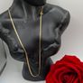 Preloved vintage 9ct yellow gold necklace Image 2