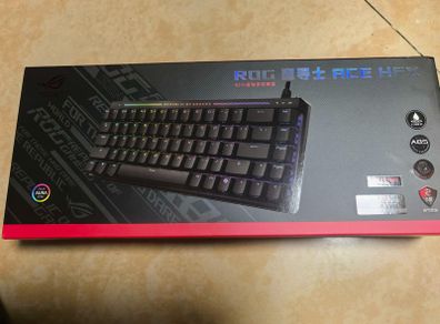 65%, ROG HFX Magnetic Switch, USB 2.0, N Key Rollover, 8000 Hz, 643g