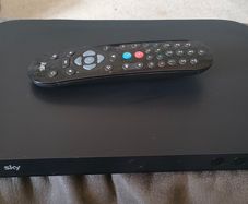 Sky Q box and remote control