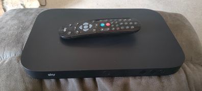 Sky Q box and remote control