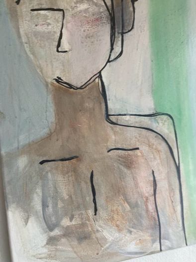 Original Painting Irish  Figurative painting Original Art contemporary Irish art
