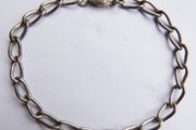 Vintage Sterling Silver 925 Chain Link Bracelet length 7,2" - 6,4g