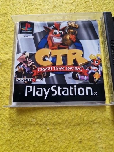 Ctr Crash team racing bandicoot PlayStation 1 ps1 PlayStation 2 ps2 games Original