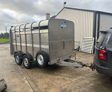 Ivor Williams 12x6 cattle trailer fold up Deck