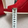 Marco Moreo red suede leather wedges heels Image 8