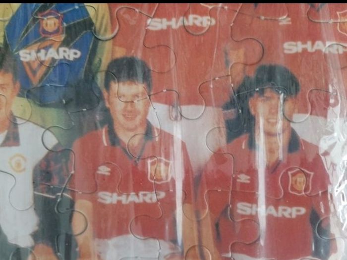vintage collectable man United large jigsaw