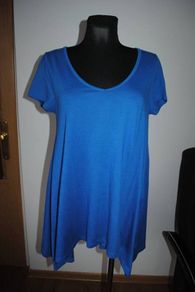 Royal Blue top/tunic New Look size UK14 EUR42 Perfect condition Postage included