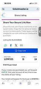 the Weekend ticket