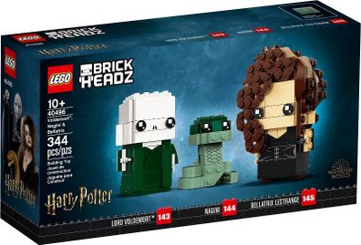 LEGO 40496 BrickHeadz Harry Potter - Voldemort, Nagini & Bellatrix