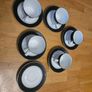 Vintage Noritake Japan. 5 Cups & Saucers. Image 5