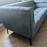 Navy Velvet Sofas (Harvey Norman) Image 4