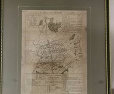 Historical Map of The Battle of Waterloo in 1815
