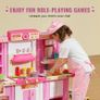 Kitchen Playset Kids Pretend Cooking Play Toy 74 Piece Accessories Image 6