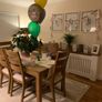 Willis and Gambier Solid Oak Dining Table and Chairs Image 7