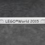 Lego World Fair Promotion Tile from Denmark 2015 A Rare Promotion Tile From Private Collection Collected At The Lego World Fair in Bella Center Copenhagen Denmark February 2015 RARE AND HARD TO FIND Image 2