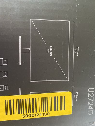 Dell Ultrasharp 27 Monitor (U2724D)